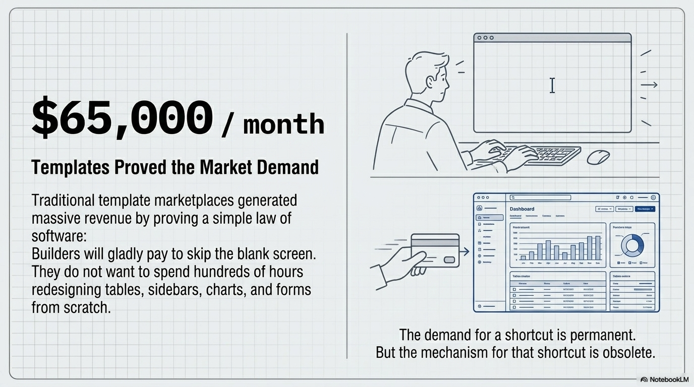 Templates proved the market demand for dashboard shortcuts